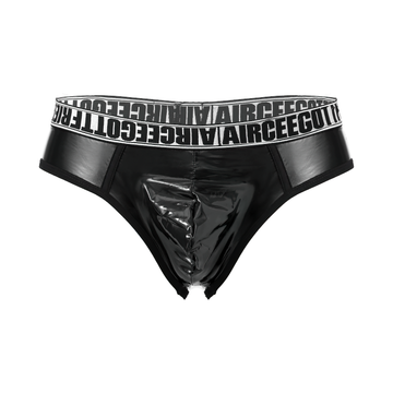 Men's Letter Print Elastic Waistband Underwear / Low Waist Bulge Pouch Male Underpants - EVE's SECRETS